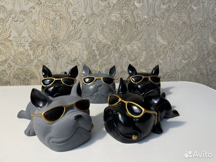 Гипсовый бульдог