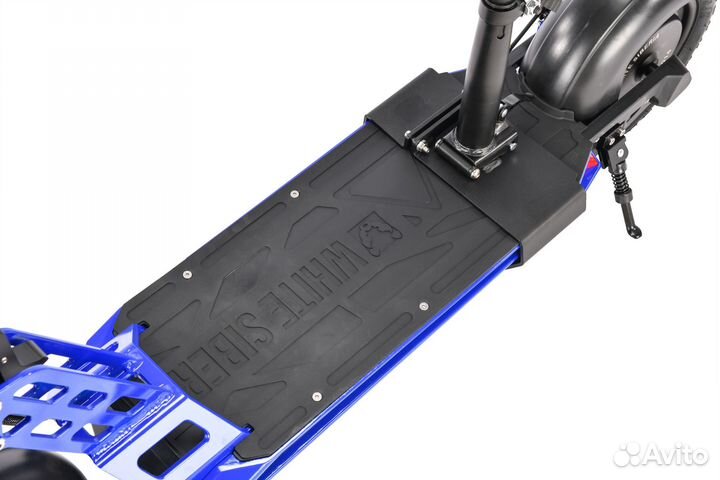 Электро самокат White siberia taiga 3 blueberry