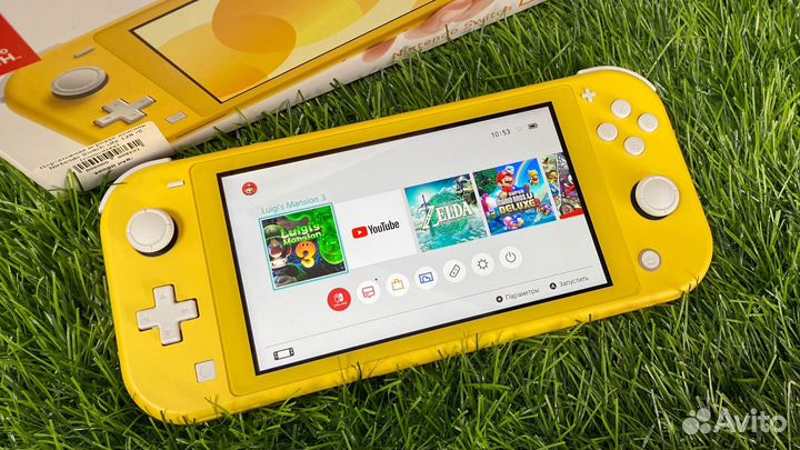 Nintendo switch lite 128гб прошитая