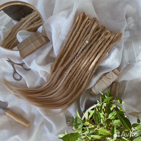 Дреды из натуральных волос