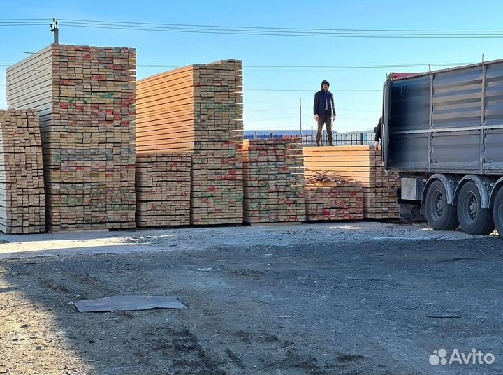 Доска обрезная 50x100x3м