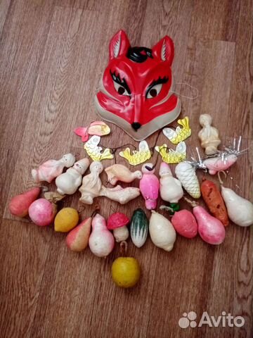 Елочные игрушки-ссср