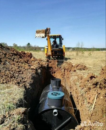 Установка септика за 1 день