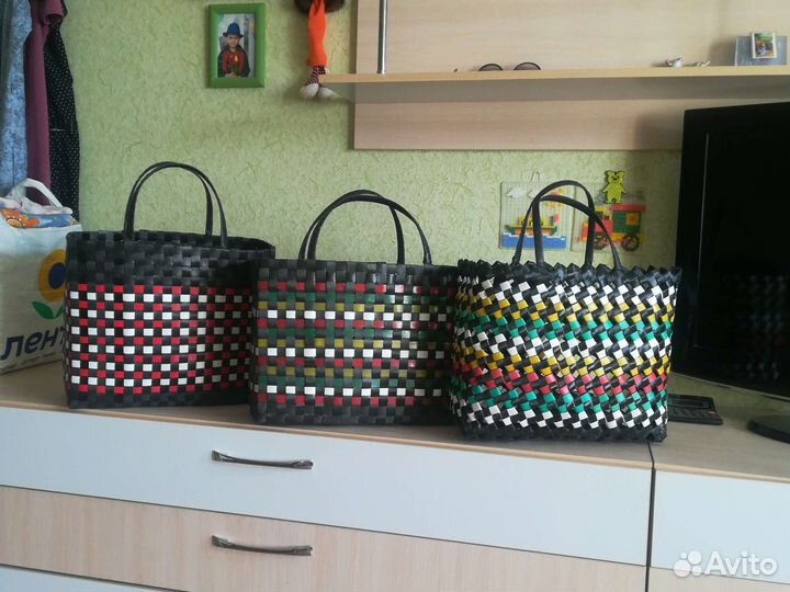 Корзина плетеная для хранения