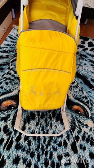 Санки-коляска Kristy 