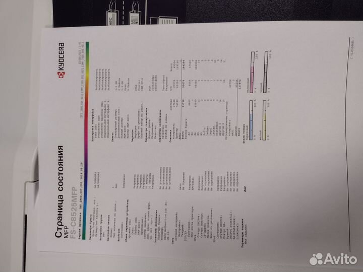 Лазерное цветное мфу А3\А4 Kyocera FS-8525MFP