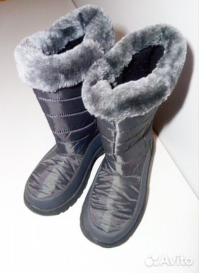 Сапоги женские 37 зимние дутики