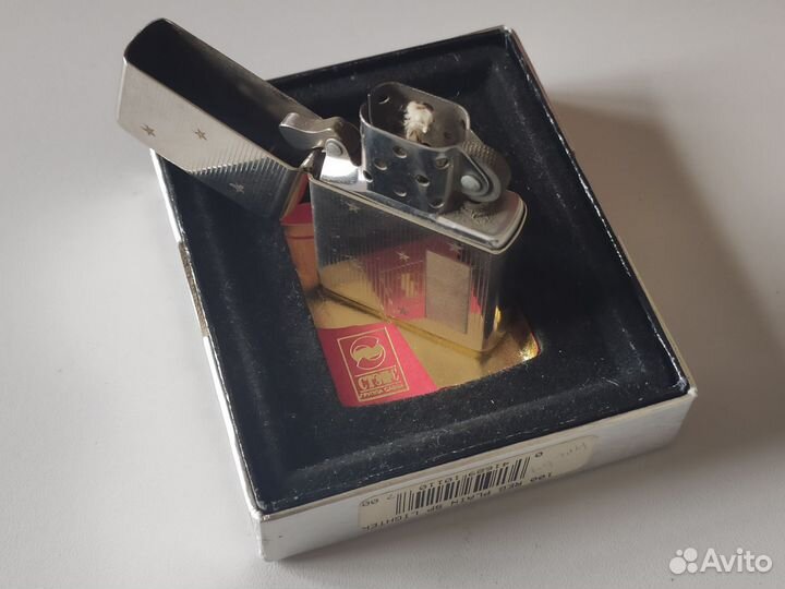 Зажигалка Zippo Stars Silver Plate 1994г