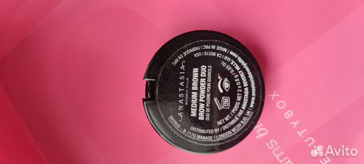 Anastasia beverly hills тени для бровей