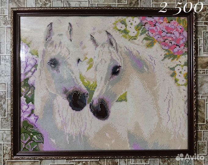 Алмазная вышивка готовая работа