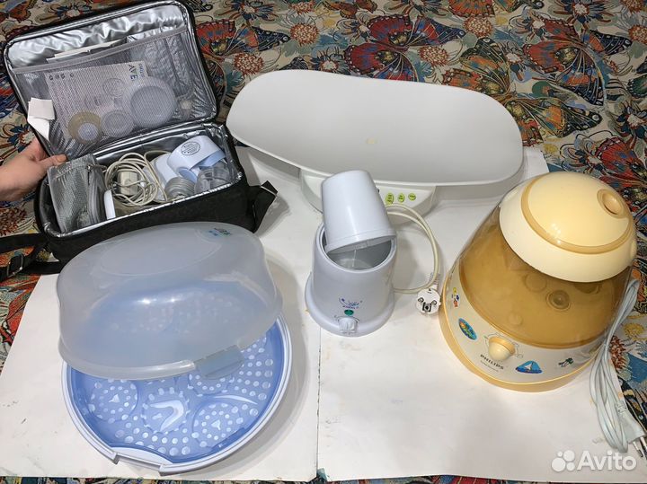 Молокоотсос, стерелизатор, увлажнитель