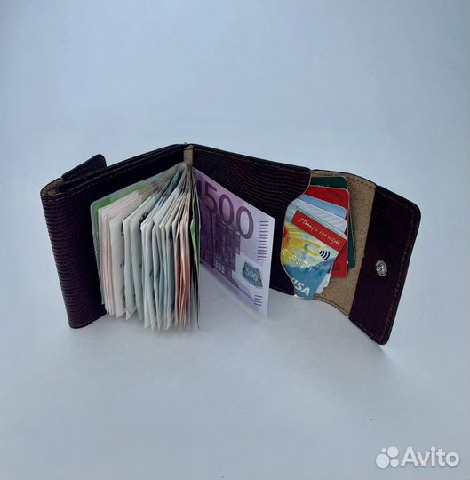 Кошелек мужской кожаный новый