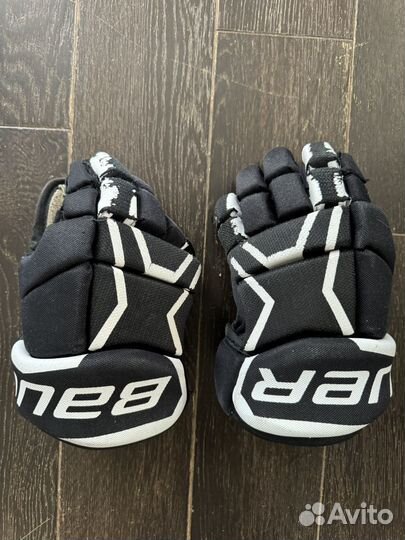Перчатки хоккейные bauer