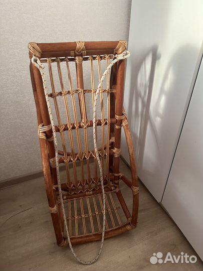 Санки из ротанга