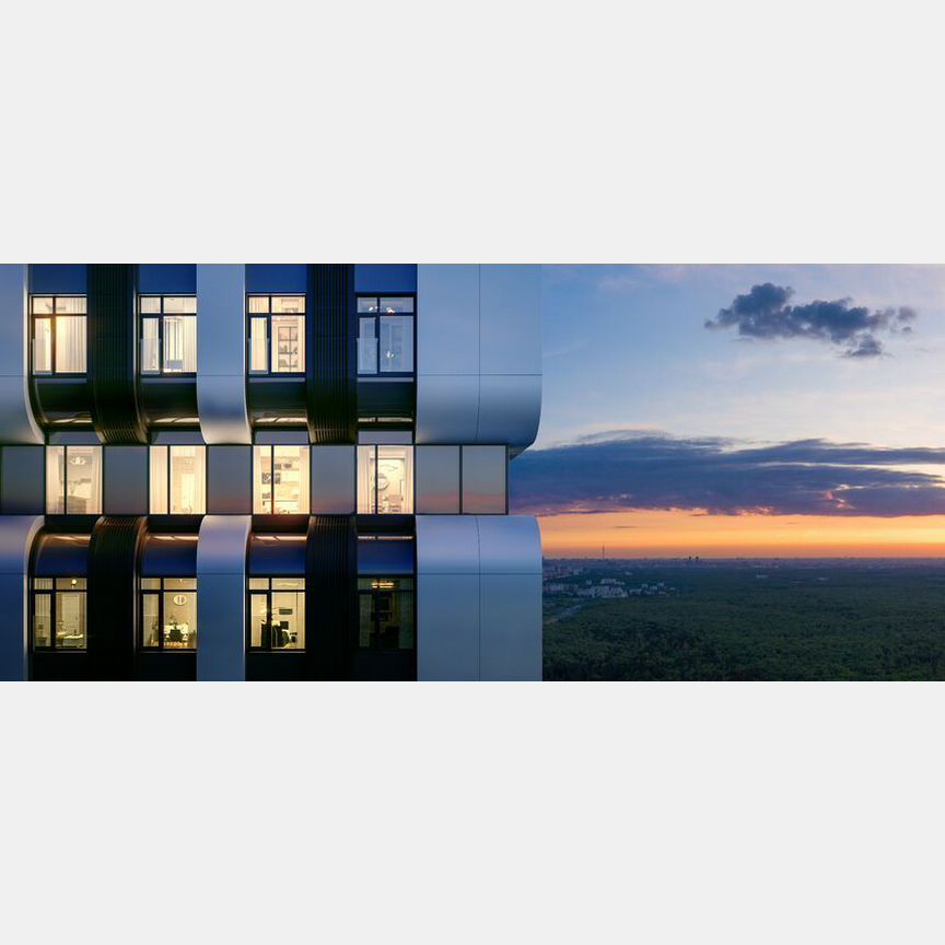 Квартира-студия, 22,7 м², 22/50 эт.