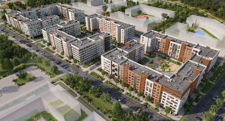 1-к. квартира, 56 м², 2/7 эт.