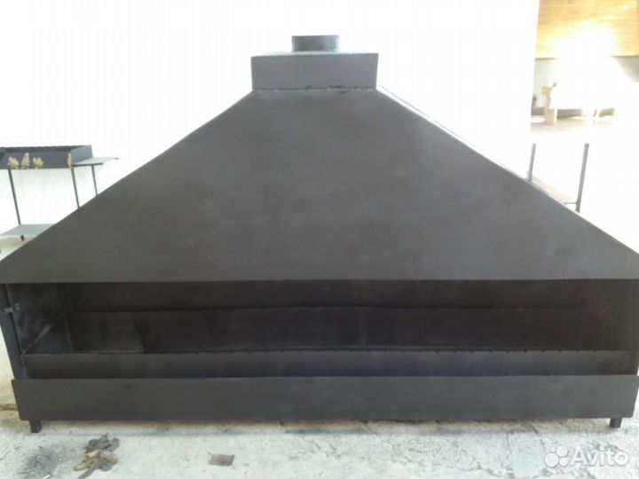 Мангал для кафе, ресторанов,шашлычной 3 метра