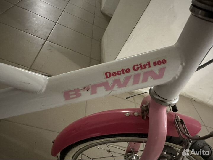 Детский велосипед B'twin 500 docto girl
