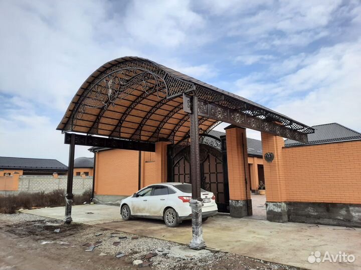 Навесы Ворота Перила козырьки