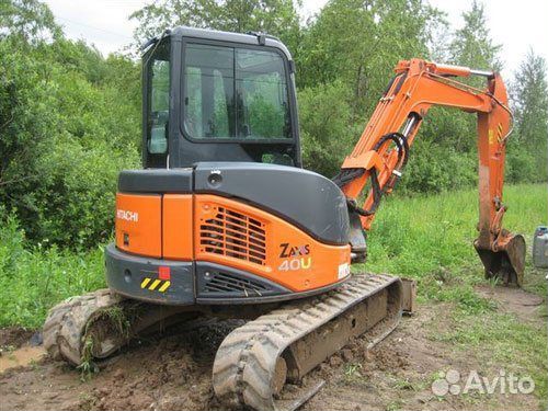 Аренда мини экскаватора hitachi zx40U-2