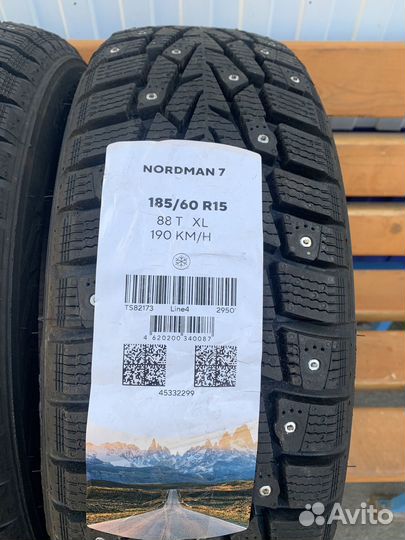 Nokian Tyres Nordman 7 185/60 R15 88T