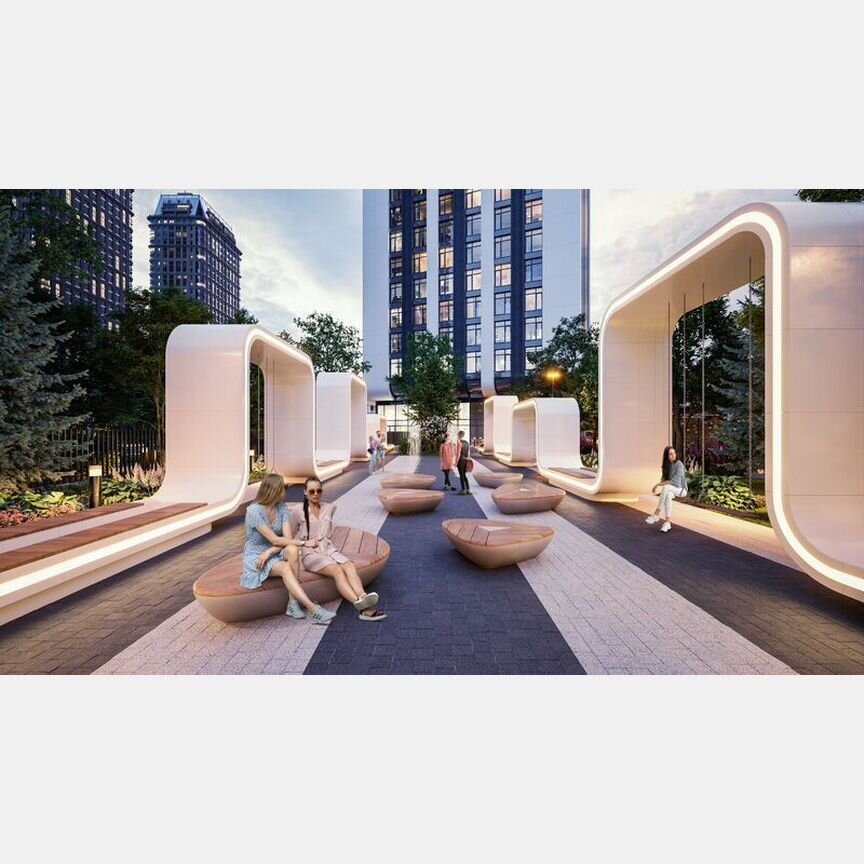 Квартира-студия, 22,7 м², 22/50 эт.