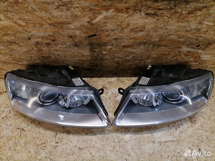 Комплект фар Audi A6 C6 дорест ксенон