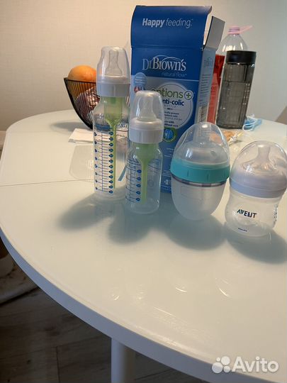 Бутылочки avent, dr browns, kunder