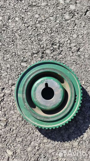 Шкиф - демпфер коленвала ваз 16 клапанный