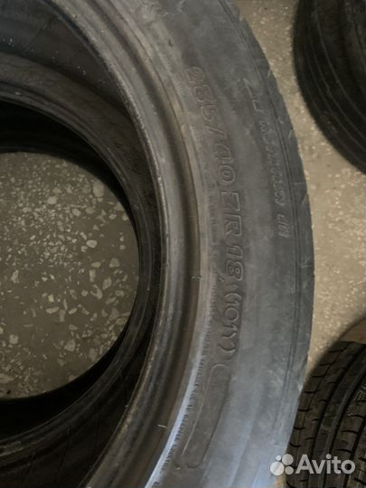 Michelin Pilot Sport 235/50 R18 и 285/40 R18