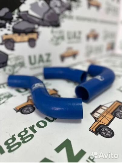 Патрубки радиатора УАЗ Патриот дв.409. Е-4 с конд