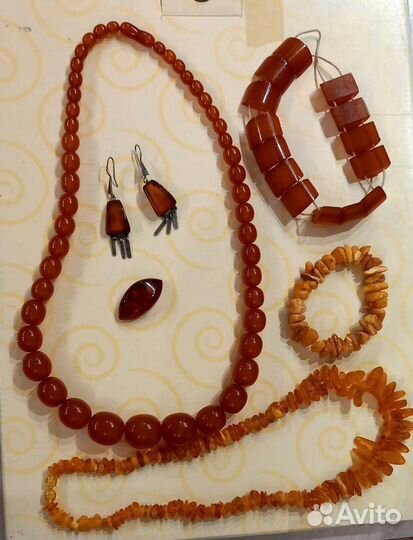 Янтарь винтажный