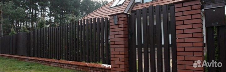 Евроштакетник П- образный