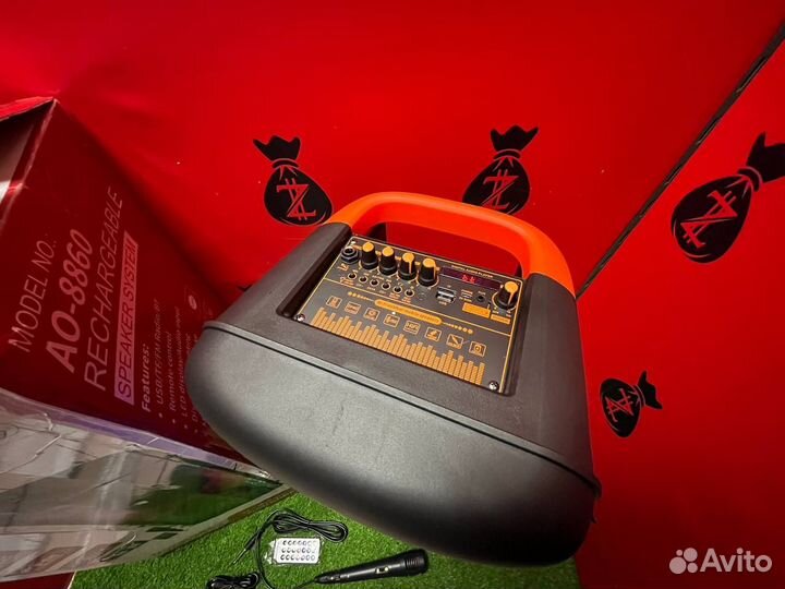 Беспроводная колонка с караоке (кр 39969)