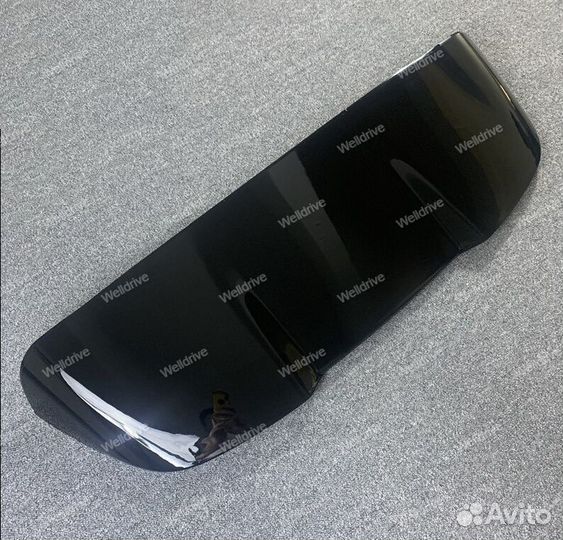 Спойлер BMW X5 G05 в стиле X5M F95 черный глянец