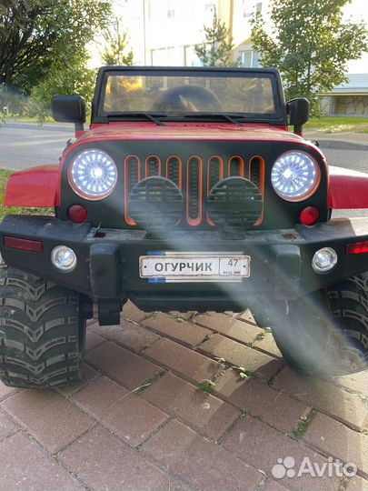 Детский электромобиль джип