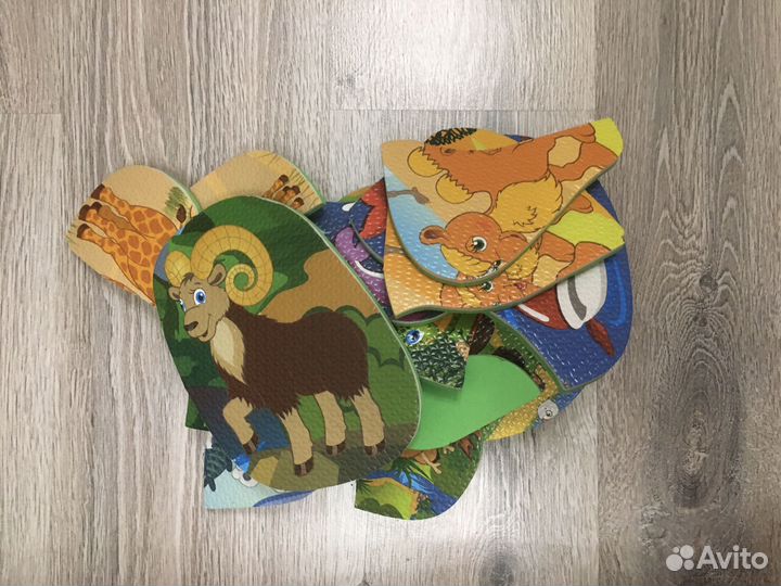 Коврик-пазл игровой