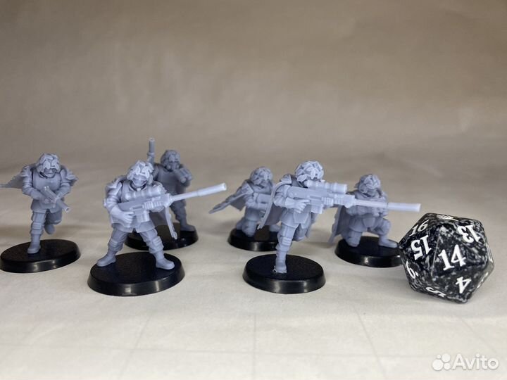 Warhammer 40000 снайперы / набор миниатюр