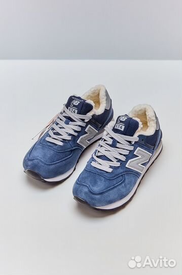 Унисекс кроссовки New Balance 574 Dark BlueGrey