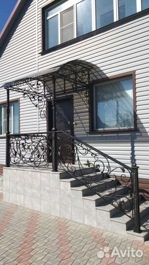Кованые ворота, заборы, ограждения, лестницы и др