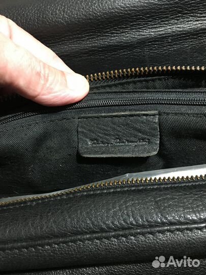 Кожаная сумка крутая фирма Tonino lamborghini