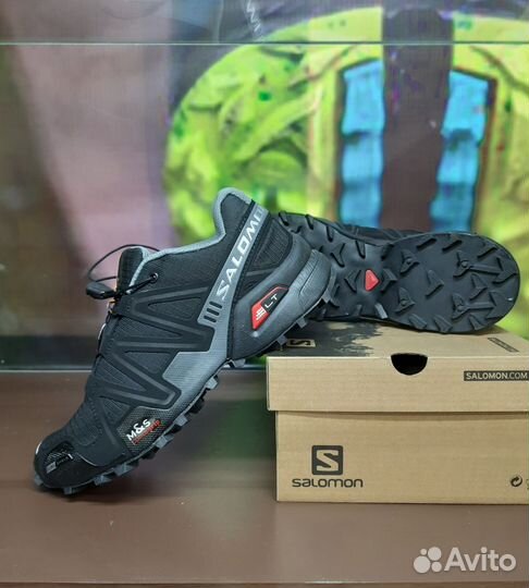 Кроссовки Salomon Speedcross3 артикул 128652 чер