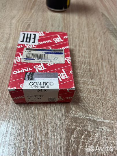 Вкладыши шатунные комплект mitsubishi 4m40