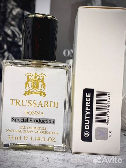 Духи trussardi donna 33мл