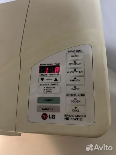 Хлебопечка lg