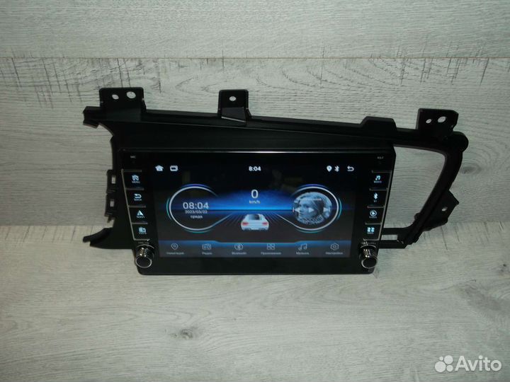 Магнитола Kia Optima K5 Android физические кнопки