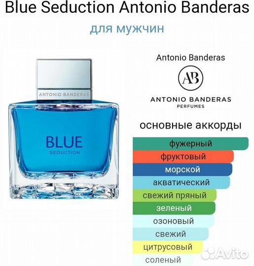 Blue Seduction Antonio Banderas