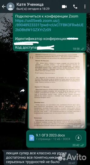 Репетитор по русскому и английскому языку