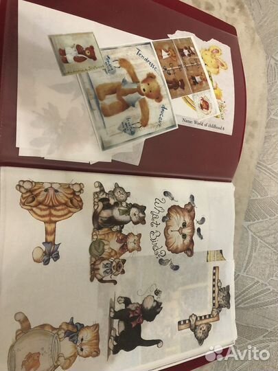 Декупажная карта