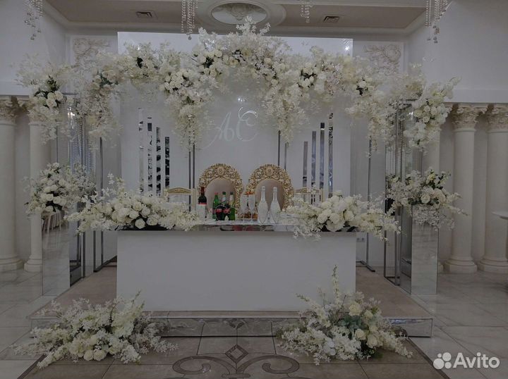 Свадебное оформление, декор